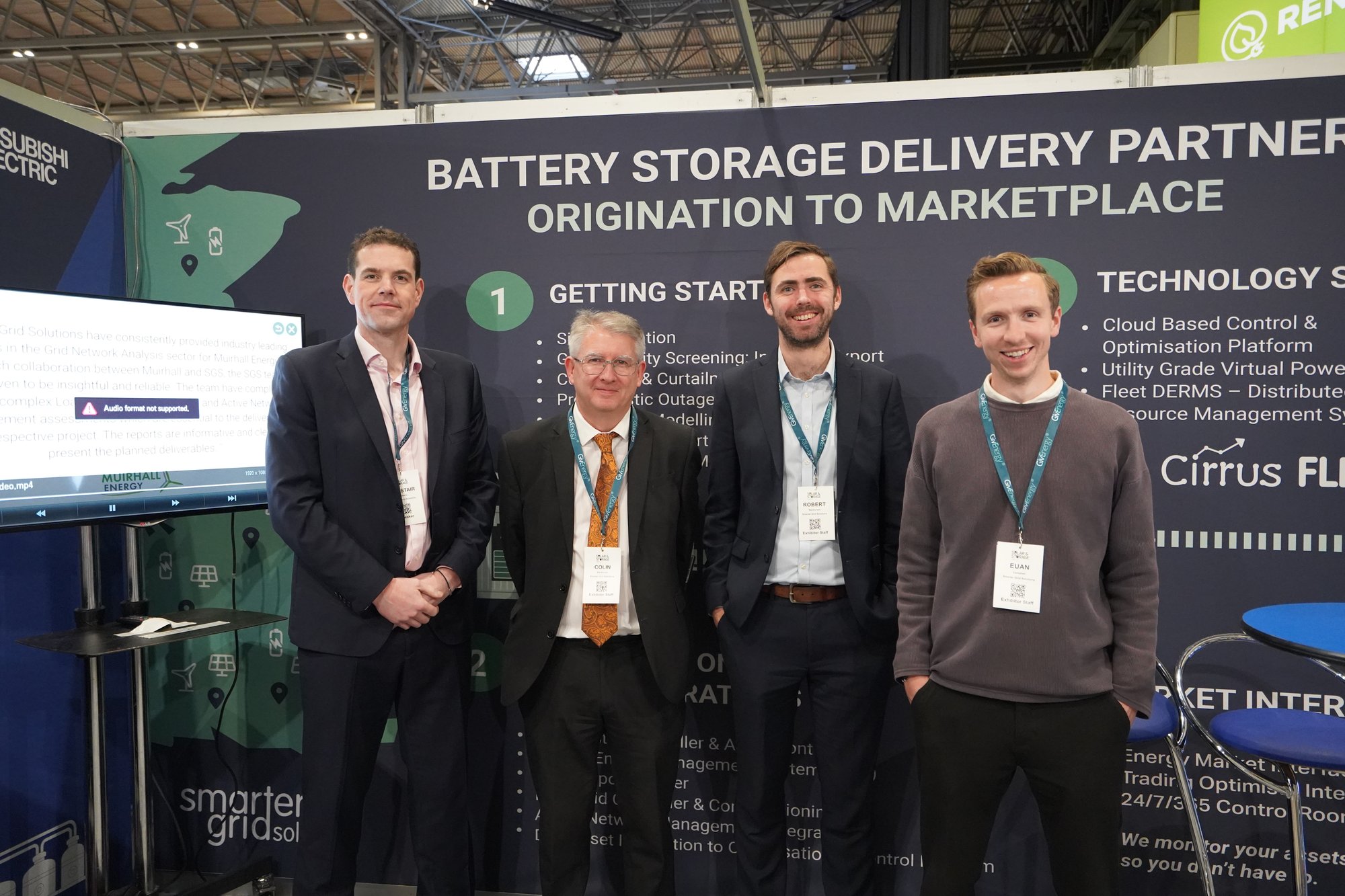 Smarter Grid Solutions Staff at Solar & Storage 2023